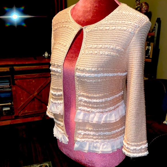 Ruby Rd pink cardigan - Picture 3 of 5